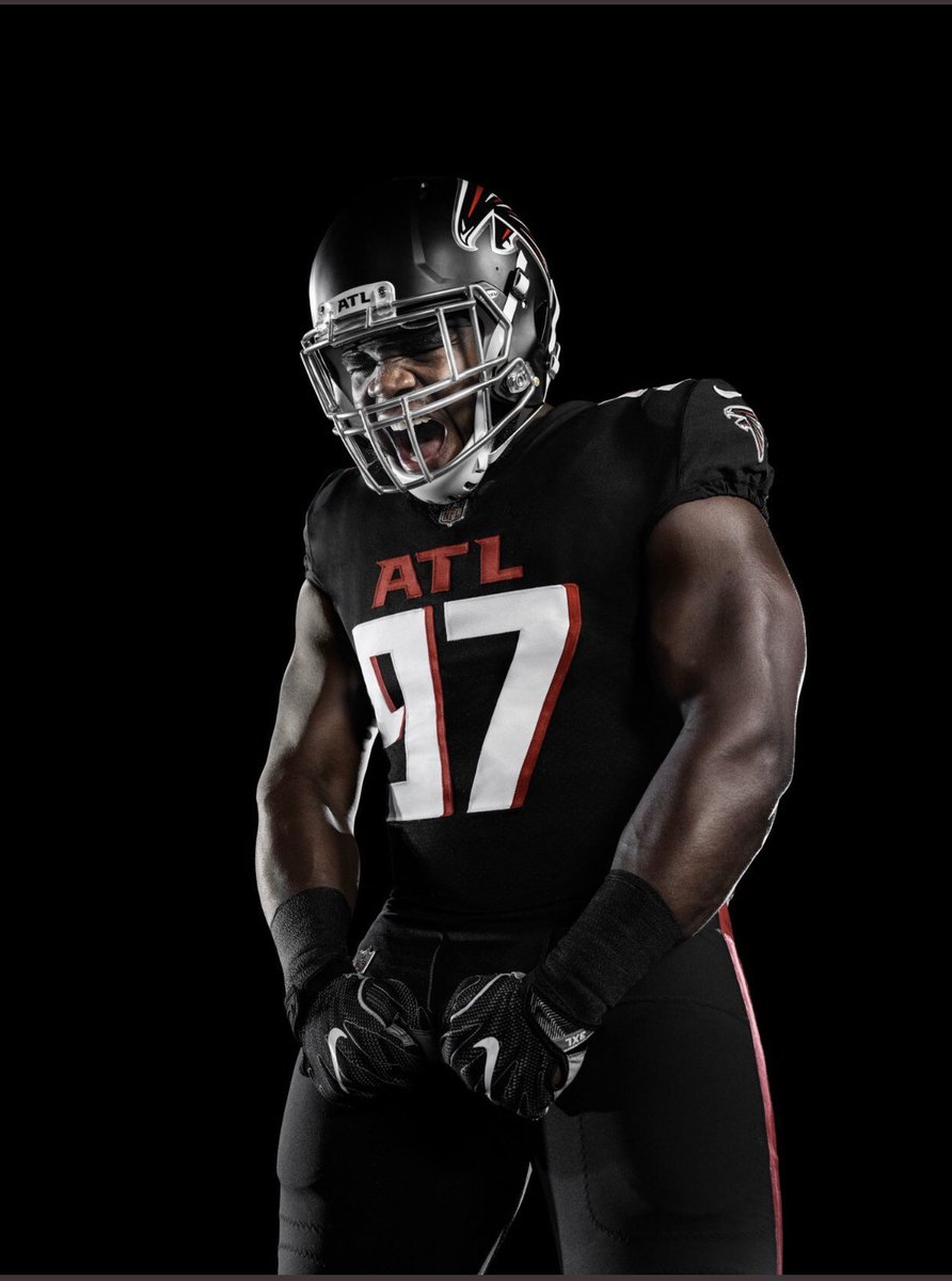 GridironGusNFL's tweet photo. Thoughts on new Falcon uniforms? https://t.co/z0AIBJA18x