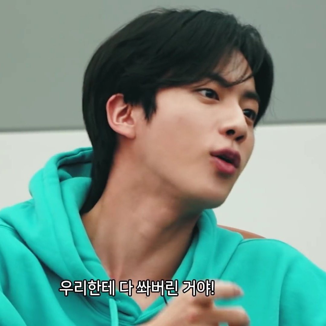 ttaebin's tweet image. i lov jin and taegyu, goodnight!