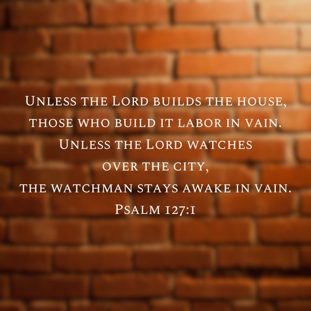 RevCalebAdams's tweet image. God is the Builder and Giver and Protector of our families, one of the greatest gifts of all. #SongsoftheMessiah  bible.com/59/psa.127.1.e…