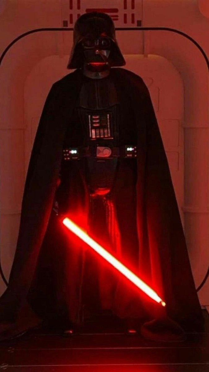 thee one. thee only. thee bad bitch of all villains,, darth vader