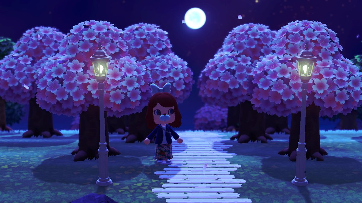 なみちぃ 今年はあつ森でお花見 満月 と桜並木と枕木道がお気に入り どうぶつの森 Animalcrossing Acnh Nintendoswitch T Co Kxu5btjjhk Twitter なみちぃ 今年はあつ森でお花見 満月 と桜並木と枕木道がお気に入り どうぶつの森 Animalcrossing Acnh Nintendoswitch T Co Kxu5btjjhk Twitter