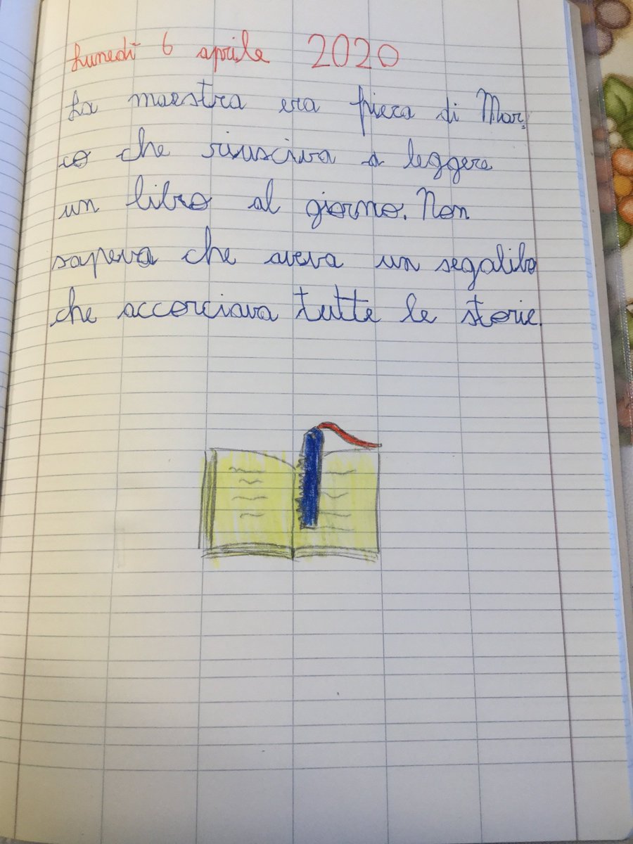 #RodariSocial <a href="/ProfGrammaticus/">ProfGrammaticus</a> SEGNALIBRO/SEGALIBRO
La maestra era fiera di Marco che riusciva a leggere un libro al giorno. Non sapeva che aveva un segalibro che accorciava tutte le storie. Marco