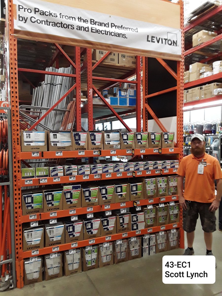THD 508 Perfect bay!  great job team ⁦<a href="/chance_lowry/">Chance Lowry</a>⁩ #greatpartnership#bestfieldsupport#supplieroftheyear