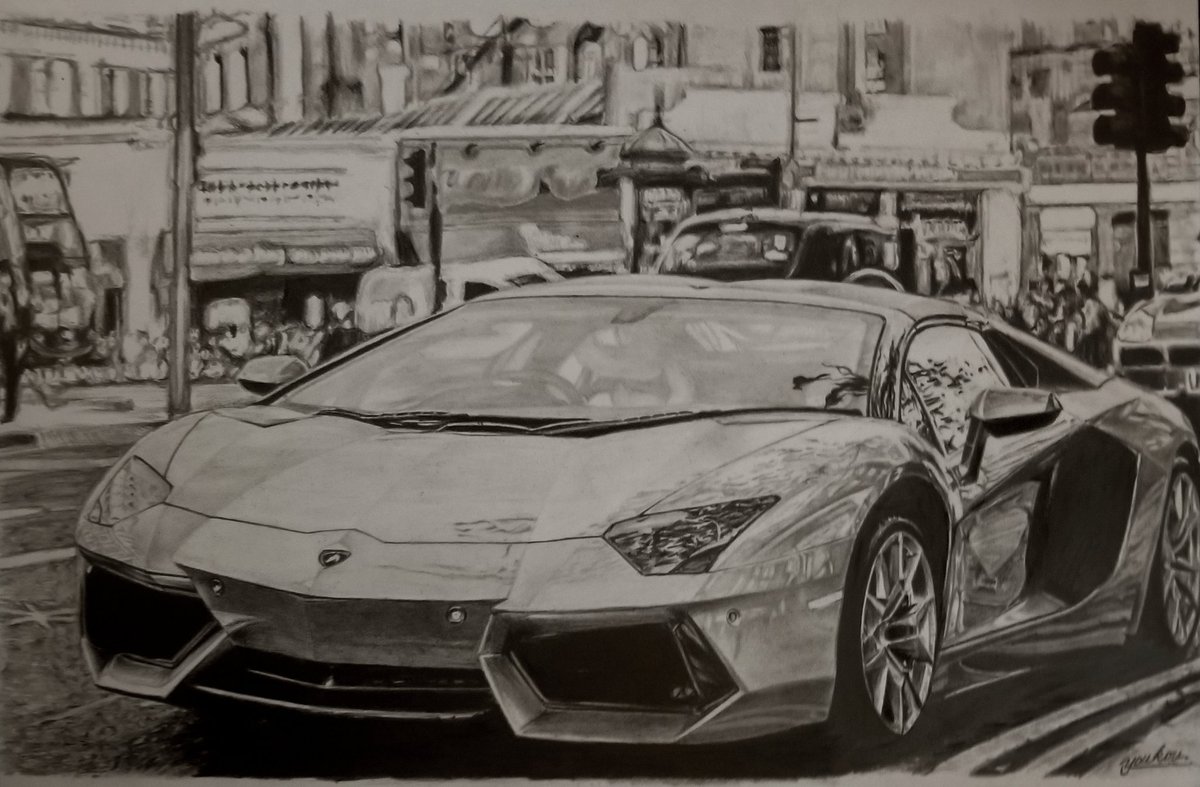 国内即発送 ランボルギーニ アヴェンタドール 色鉛筆画 175ad9 限定でセール価格とします Feb Ulb Ac Id