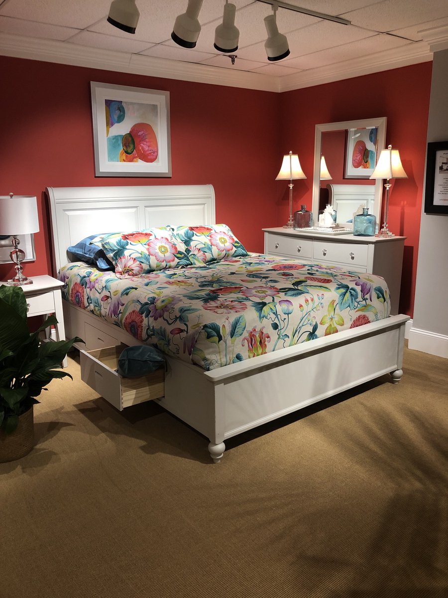 durhamfurniture's tweet photo. This cheery spring look comes with a side of hidden storage! #SolidStyle https://t.co/Cgs1PZ84UW https://t.co/n2cfMB83u5