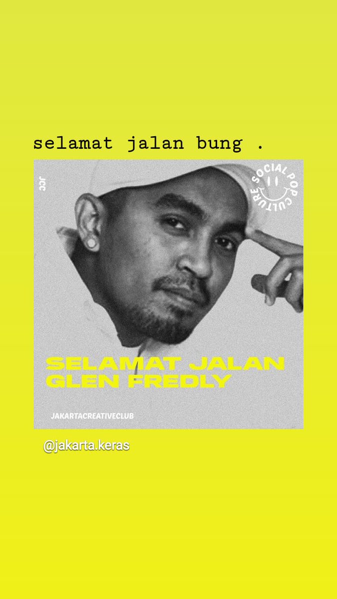 thnihelaha's tweet photo. rest in peace bung Glen https://t.co/aZrtl01Xs9