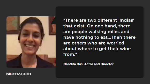 NDTV -  @OxfamIndia  #India4All telethon | | Actor and Director Nandita Das [ @nanditadas] on the impact of  #CoronavirusLockdown on migrant labourers.