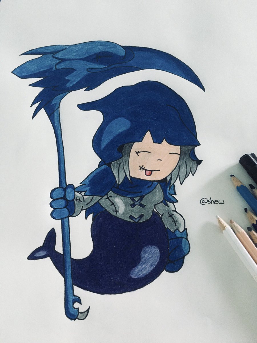 shawthx's tweet photo. @RaynRaps idk why, but i love this little chibi mermaid nix https://t.co/jWr96ld1Dj