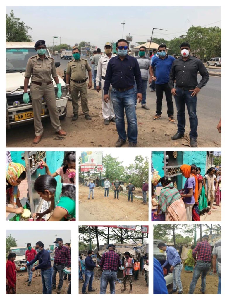 ratnakarbade's tweet photo. FST East supporting People in need, with meals during Lock down Chinmay Saroj Nilanjan Sanjay Athar Subhrajit Subhodeep Chandan Jithendra Nayan - Proud of you Buddies for your time for this despite hectic schedule of #FSTROCKS #IndiaFightsCoronavirus @rajneeeshkumar @arindom11 https://t.co/TClsq8kedk