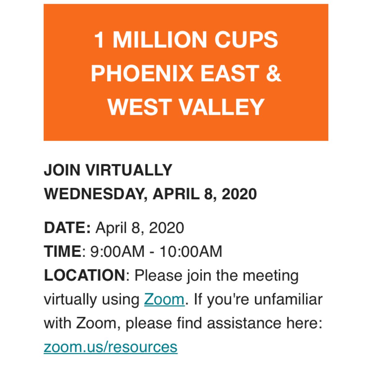 PitchInAZ's tweet photo. Join us at 9AM on Zoom! https://t.co/HA5BoZU5gZ

#yesphx #phoenixwestvalley https://t.co/adnux9QF6o