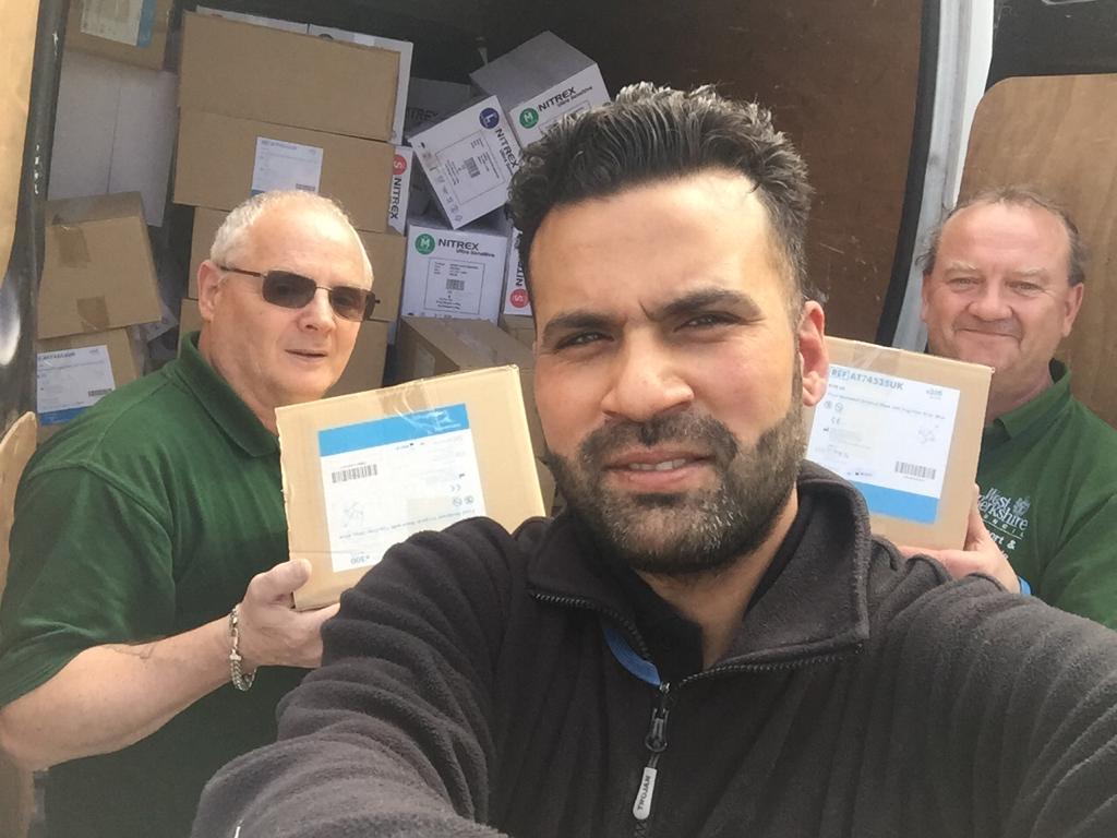 Today our facilities staff collected a consignment of personal protective equipment (PPE) for our critical services. Masks, gloves, aprons and much more - all much needed. Pictured is Atiq with our van packed and ready for distribution. #coronavirus #essentialservices