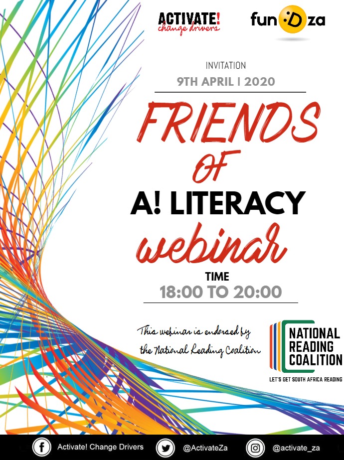 FundzaLitTrust's tweet photo. [INVITATION] Join us for a whatsapp webinar tomorrow from 6 - 8 PM where we will be talking about #datafree learning resources available during this period. Join the discussion by using this 🔗: https://t.co/UKcRyhuWZY

@nalibaliSA @NBW_SA @The_NECT @ActivateZA @YouthCapitalSA https://t.co/qfRcBm5BPm