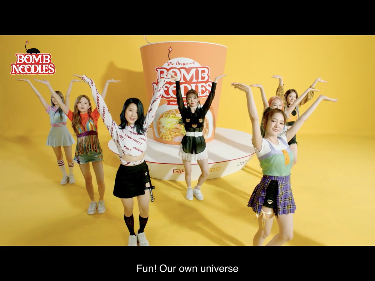 I mean we can just accept that. That FUN is just about having fun. But are you not curious why of all concepts, fromis_9 just had to product parodies?