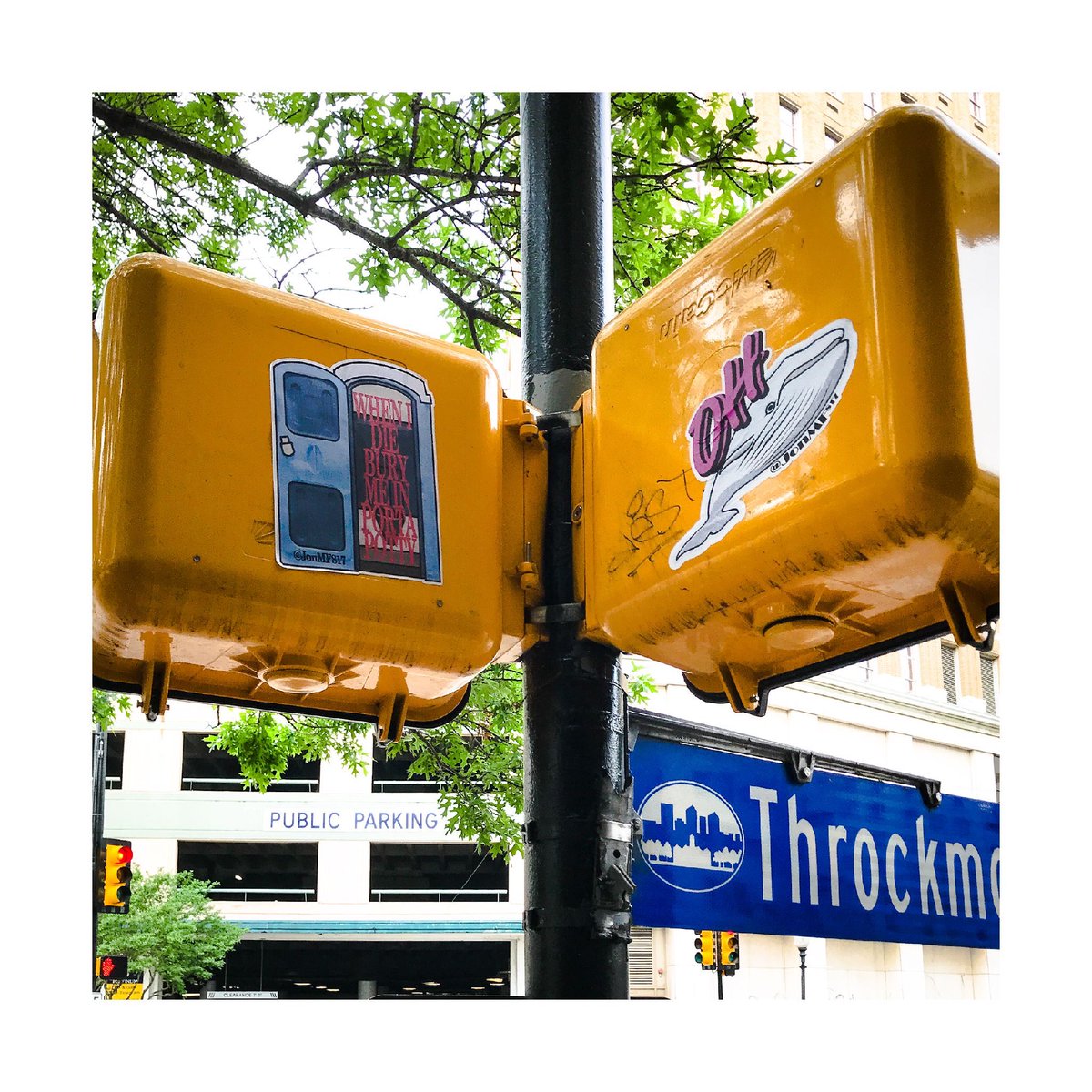 JonMf817's tweet image. Trying to #slap up as much as possible so they will bring back the guy who takes them down. Creating jobs here! #sticker #stickerwars  #slaphappy