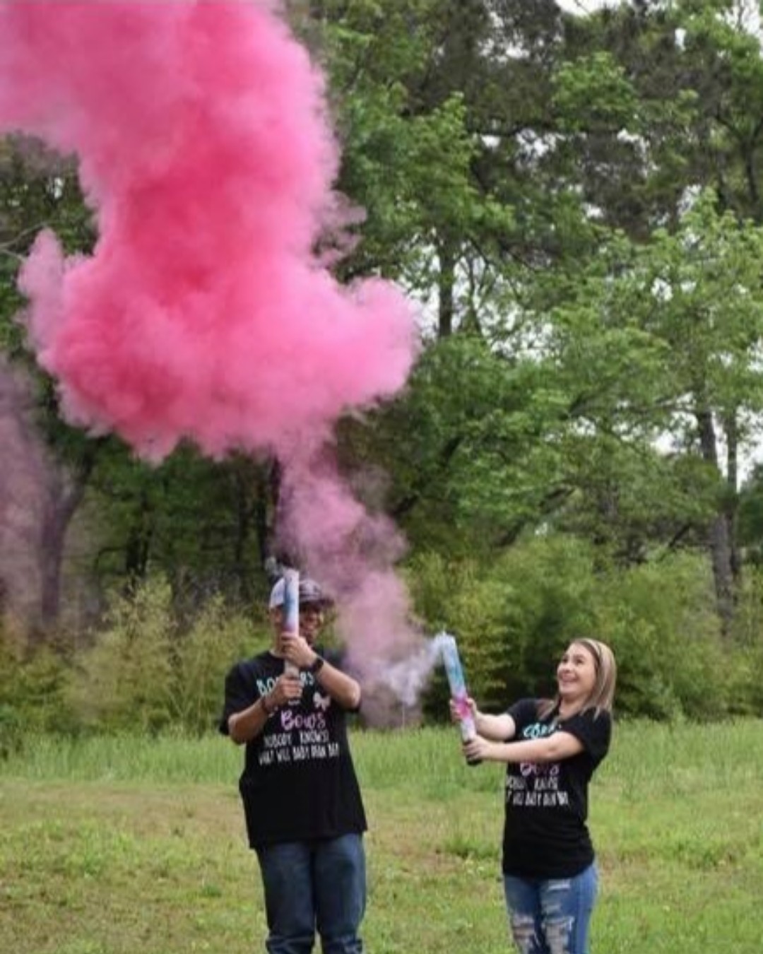 Pink Gender Reveal Powder Cannon
