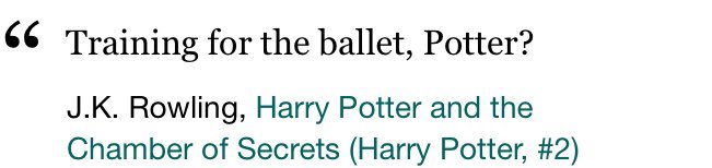 o draco procura qualquer oportunidade pra zoar e chamar a atenção do harry (ou melhor, do “pottah”) no quadribol, como em:“treinando pro ballet, potter?”ou ainda“tudo bem ai, cicatriz?” gritou malfoy, se atirando embaixo dele como se pra exibir a velocidade da vassoura”