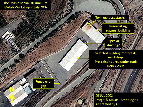 Two images show this site as it looked in 2002 and 2003, when an existing workshop was renovated and brought into operation. 2/