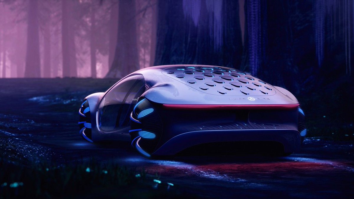 ECSEL_ISU's tweet photo. Tech Toys: Mercedes-Benz Vision Avtr 
Looking to upgrade your mode of transportation? Consider looking into this new tricked out ride that's very earth-friendly. Check out a further breakdown of the components of this car here https://t.co/8P4zvPhg53. https://t.co/FFLS77gaTV