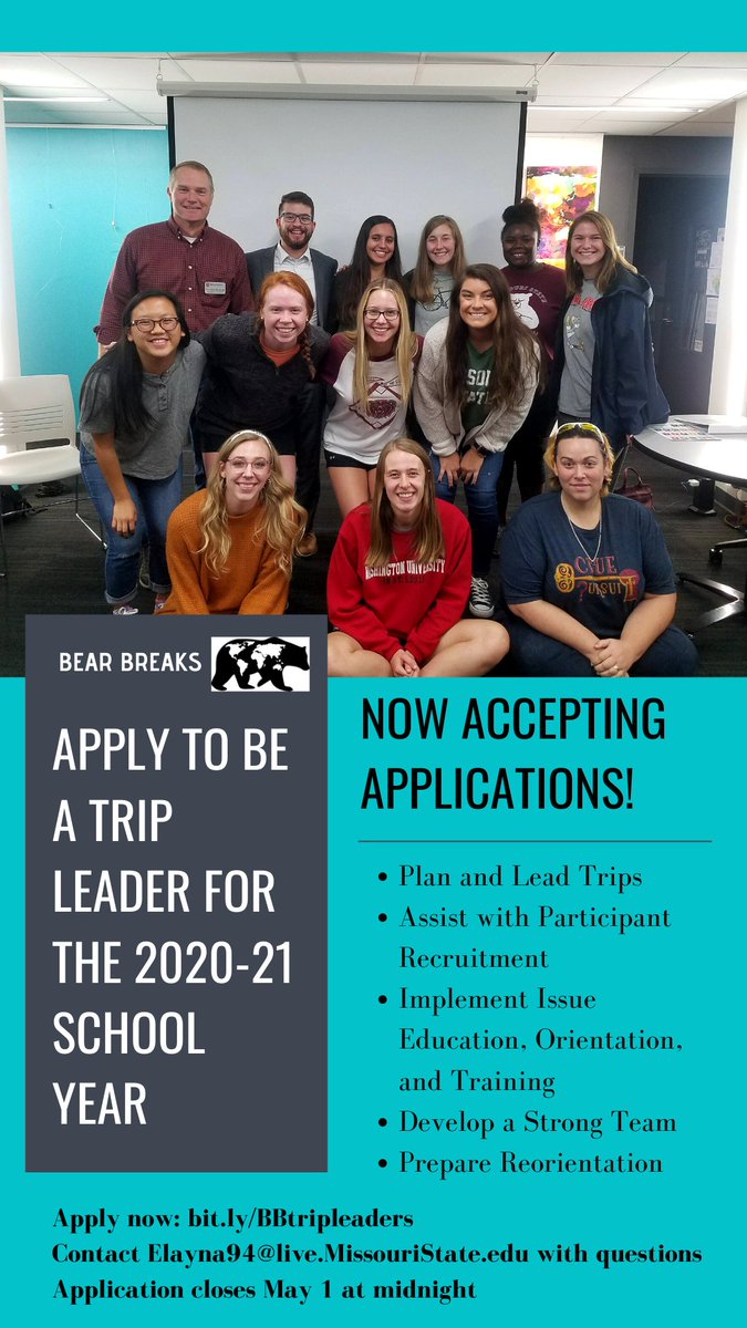 Exciting news! Our applications to be an Exec member or Trip Leader for next year are still open! DM us if you have any questions!

Links to apply: bit.ly/BBexec2020
bit.ly/BBtripleaders