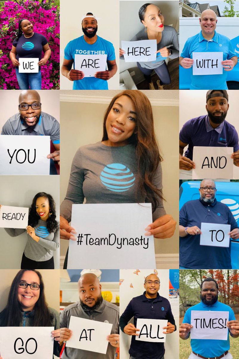 In these times, we all are going through something that we’ve never seen before. Just know our team is Ready-To-Go help our first responders continue to be GREAT! #ATLDYNASTY #ATT #FirstNet