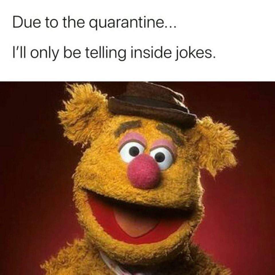 I have two words for you all-
"Wokka wokka!"