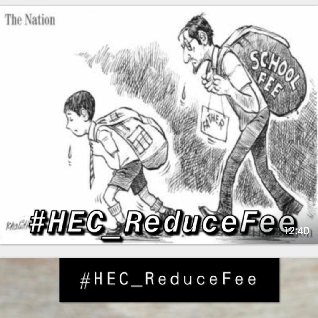 MubasharAliIqb1's tweet photo. #HEC_ReduceFee
Respected Hec take action 
Reduce fee https://t.co/IXMJ9mXND4