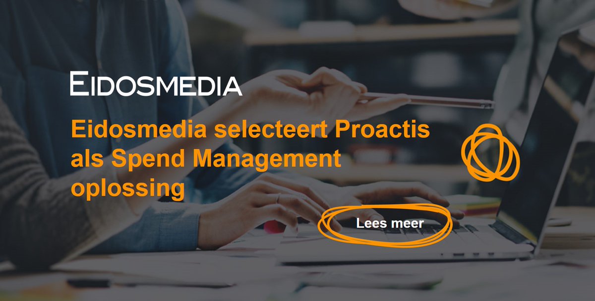 ProactisBenelux's tweet photo. Wij zijn trots om te melden dat juist nu #Eidosmedia voor Proactis kiest. Online implementeren en direct inzage en grip op spend.

✔️ Any time
✔️ Anywhere
✔️ Any device
✔️ Spend management

 Meer weten? Lees het hier

https://t.co/fx1zq4qBKw https://t.co/CBLUmWlSSB