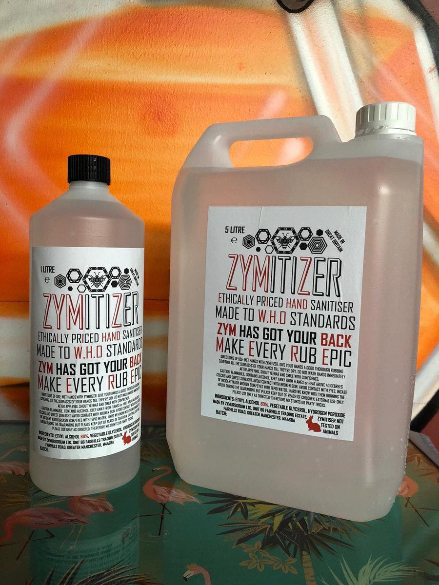 WythyWanderers's tweet photo. Head over to @Zymurgorium
£15 | 1 Litre | Zymitizer! 🧼🧤
#makeeveryrubepic #Zymitizer #WHOStandards
https://t.co/ekD0FRC0OW https://t.co/HiDLU5Yl3e