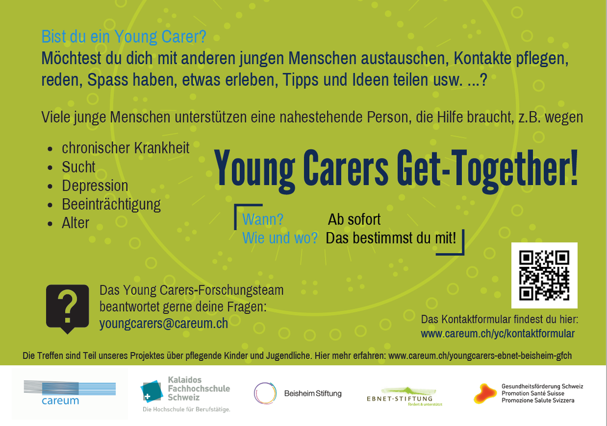 Der letzte #youngcarersCH Austausch über Videokonferenz war cool!! Das nächste virtuelle Get-Together findet am Sonntag (3.5.20 14h) statt. Neue Interessierte sind sehr willkommen! Infos &amp; Anmeldung: youngcarers@careum-hochschule.ch <a href="/AgnesLeu11/">Agnes Leu</a> <a href="/SchweizMs/">Schweiz. MS-Gesellschaft</a> <a href="/lungenliga/">Lungenliga Schweiz</a> <a href="/krebsliga/">Krebsliga Schweiz</a>