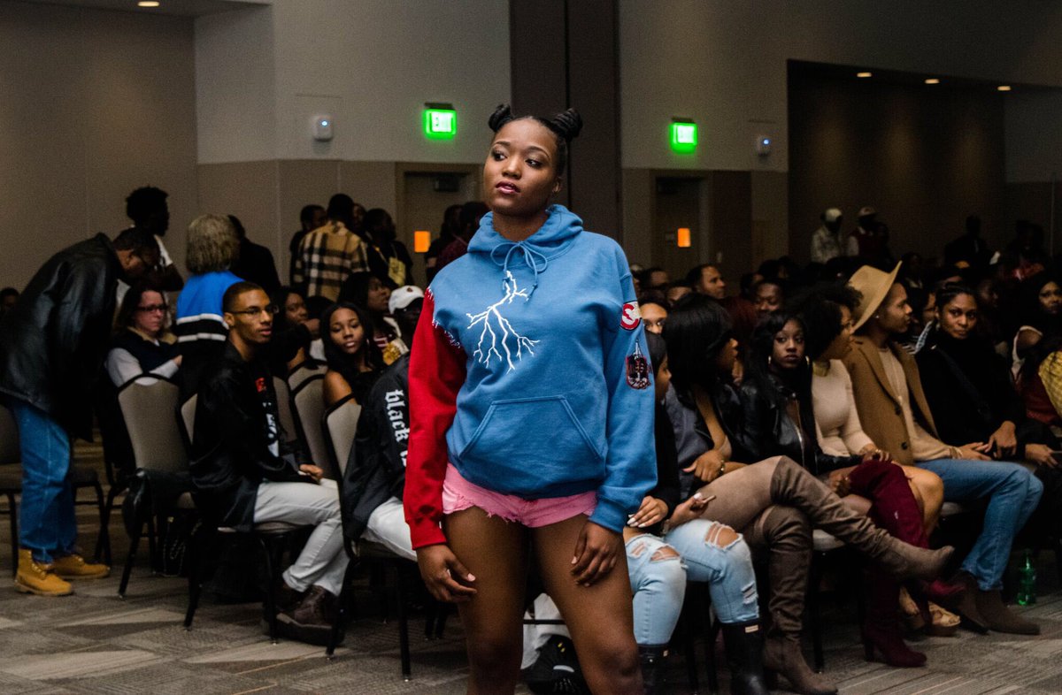 Spring 2016, we had our first fashion show not curated by us at BGSU. Super dope memories from that.  @StarstrukTee left no stone unturned 