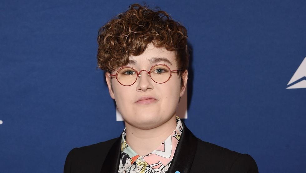 For all my fans who swoon for nonbinary and genderqueer persons, I remind you, Ellie Desautels exists.