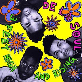 De La Soul - 3 Feet High and Rising  #AlbumsInMSPaint