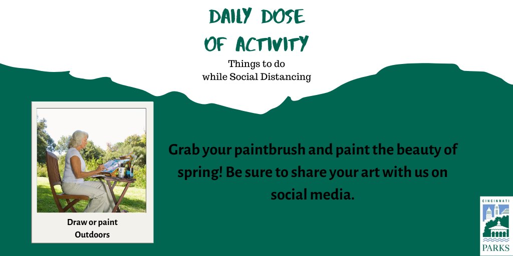 CincyParks's tweet photo. Get your Picasso on for your #DailyDoseOfActivity π¨ https://t.co/Je97ch74Wp