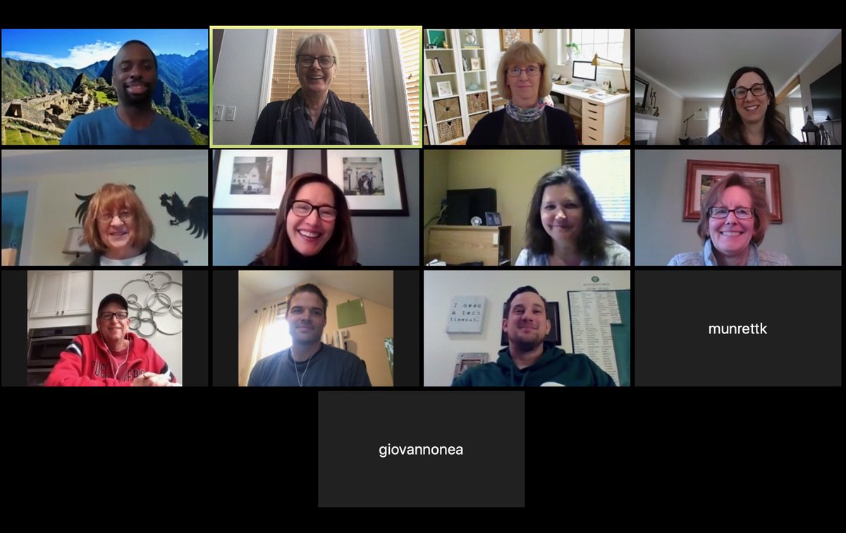 nmps_supt's tweet photo. Weโve spent hours on phone since March 13th, but our first video conference call was amazing! Great to see our administrators. @NMHS_CT @SMS_CT @SNIS_CT @HPS_CT @NES_CT #NMPSrocks #NewMilfordCT https://t.co/LBXQwxqdBl