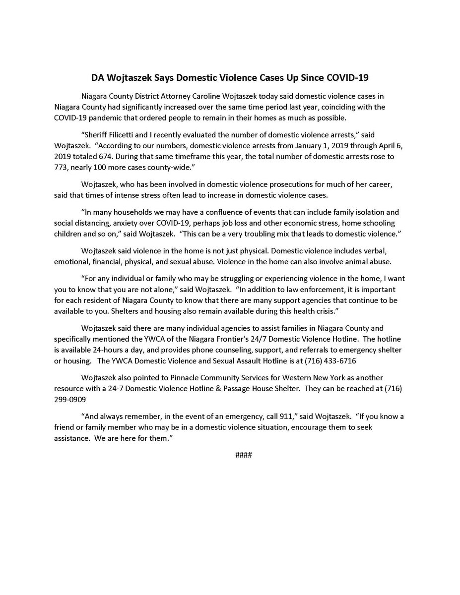 Niagara Falls Police tweet media