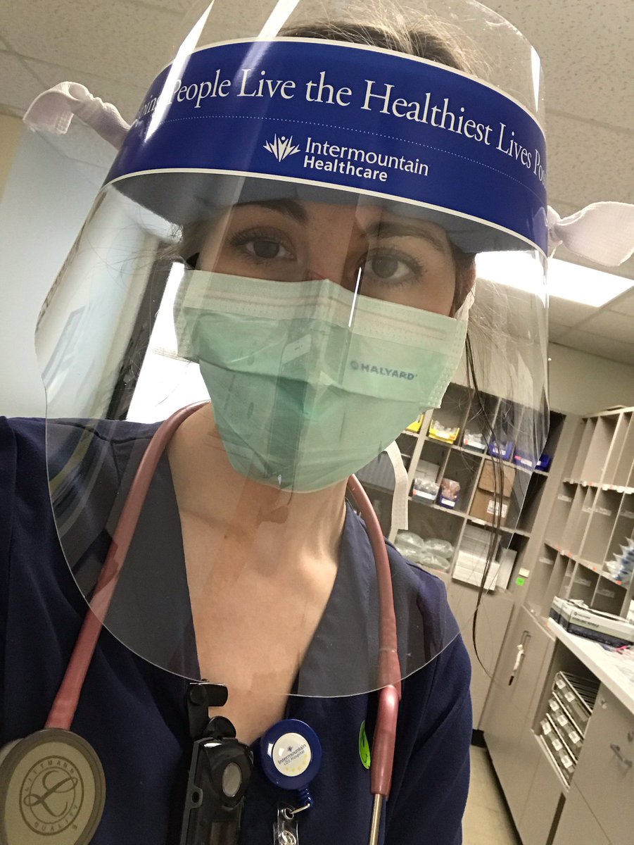 DrDougG's tweet photo. My daughter, @kaikai33, is on the front lines in the #COVID19 war. #nurses #HealthcareHeroes https://t.co/DoPlSZ9bNY