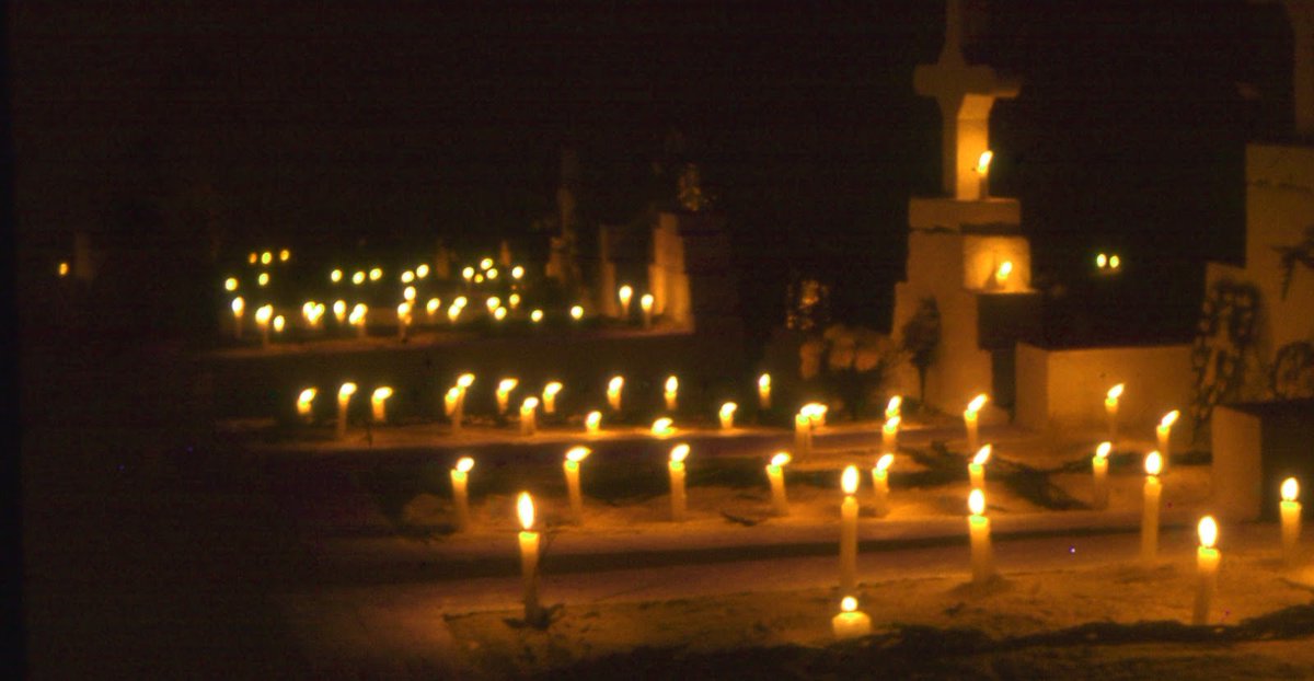 6/ Pagan rites such as leaving candles in the cemetery were also forbidden. Funny they started doing it later anyway...Women were also forbidden of holding vigil in cemeteries at night as they might had been conducting pagan prayers.