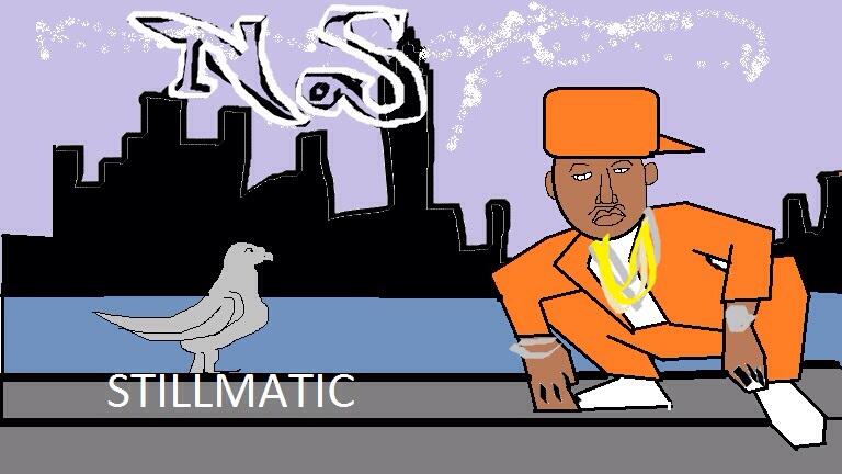 Nas - Stillmatic  @Nas  #AlbumsInMSPaint