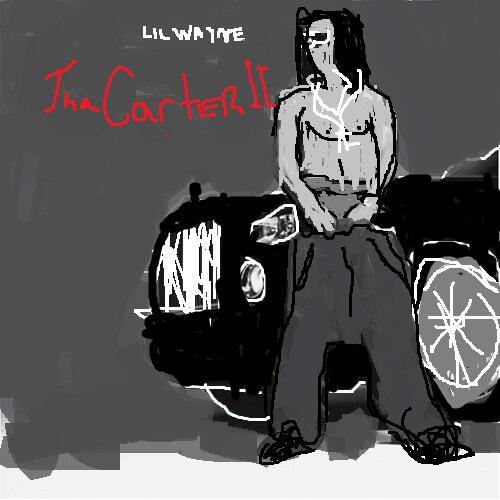 Lil Wayne - Tha Carter II  @LilTunechi  #AlbumsInMSPaint