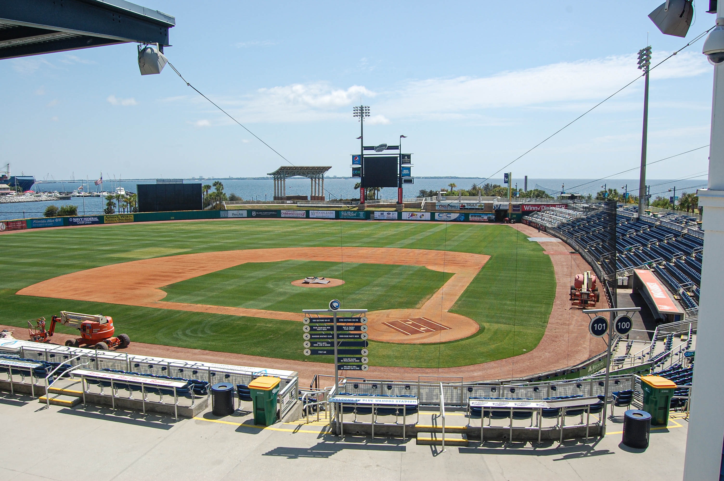 Estadio de béisbol en renta AirBnB