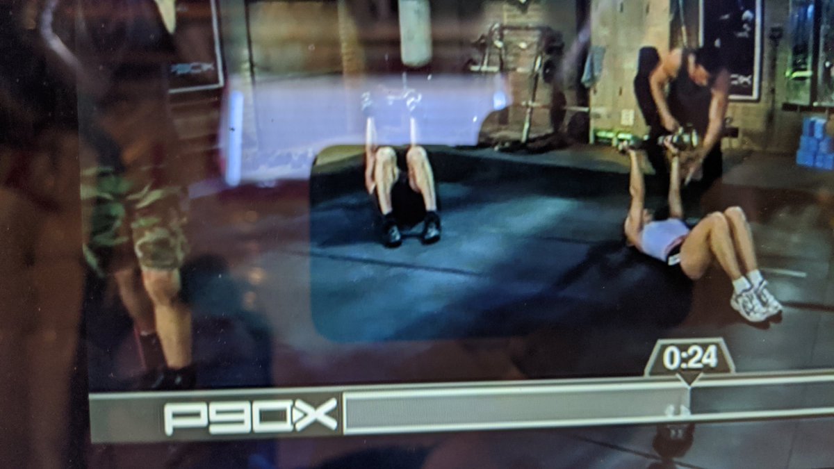 justylonc's tweet photo. @Tony_Horton I'm doing this movement and I'm getting sharp pain on the outside of my elbows.  Mainly on left side.  Reason?  Other options?  Been a problem for years. https://t.co/Mx3fWo47f8