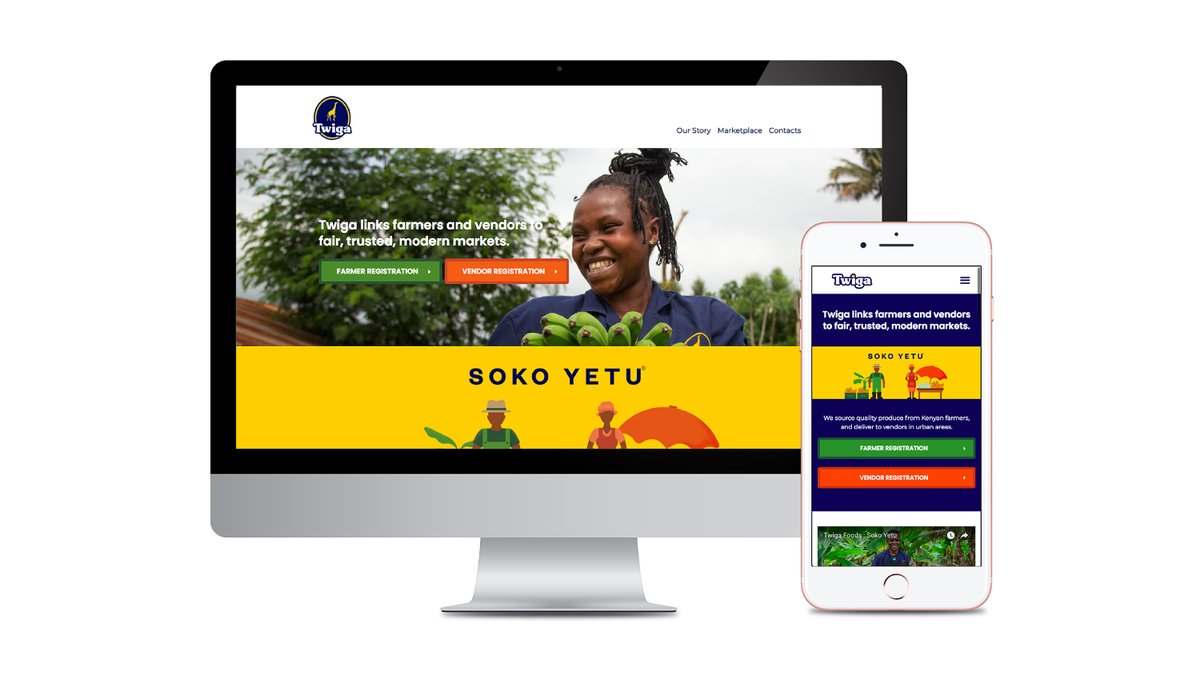 We also developed a new digital strategy and website in order to better connect with farmers, vendors and potential investors.