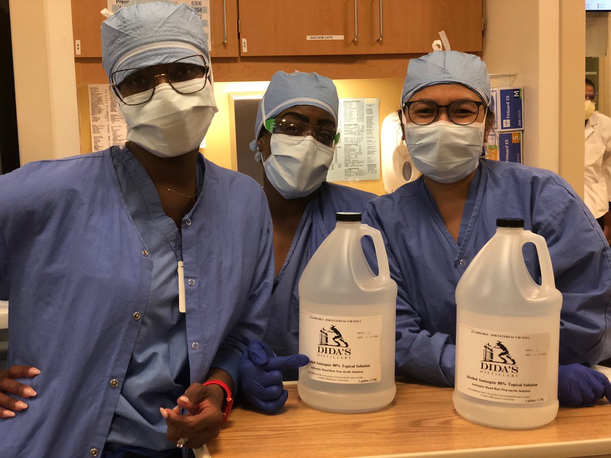 Staff <a href="/sibleyonline/">Sibley Hospital JHM</a> say “THANK YOU” for your generosity! <a href="/HopkinsMedicine/">Johns Hopkins Medicine</a> #VaSpirits #VaWine #COVID19