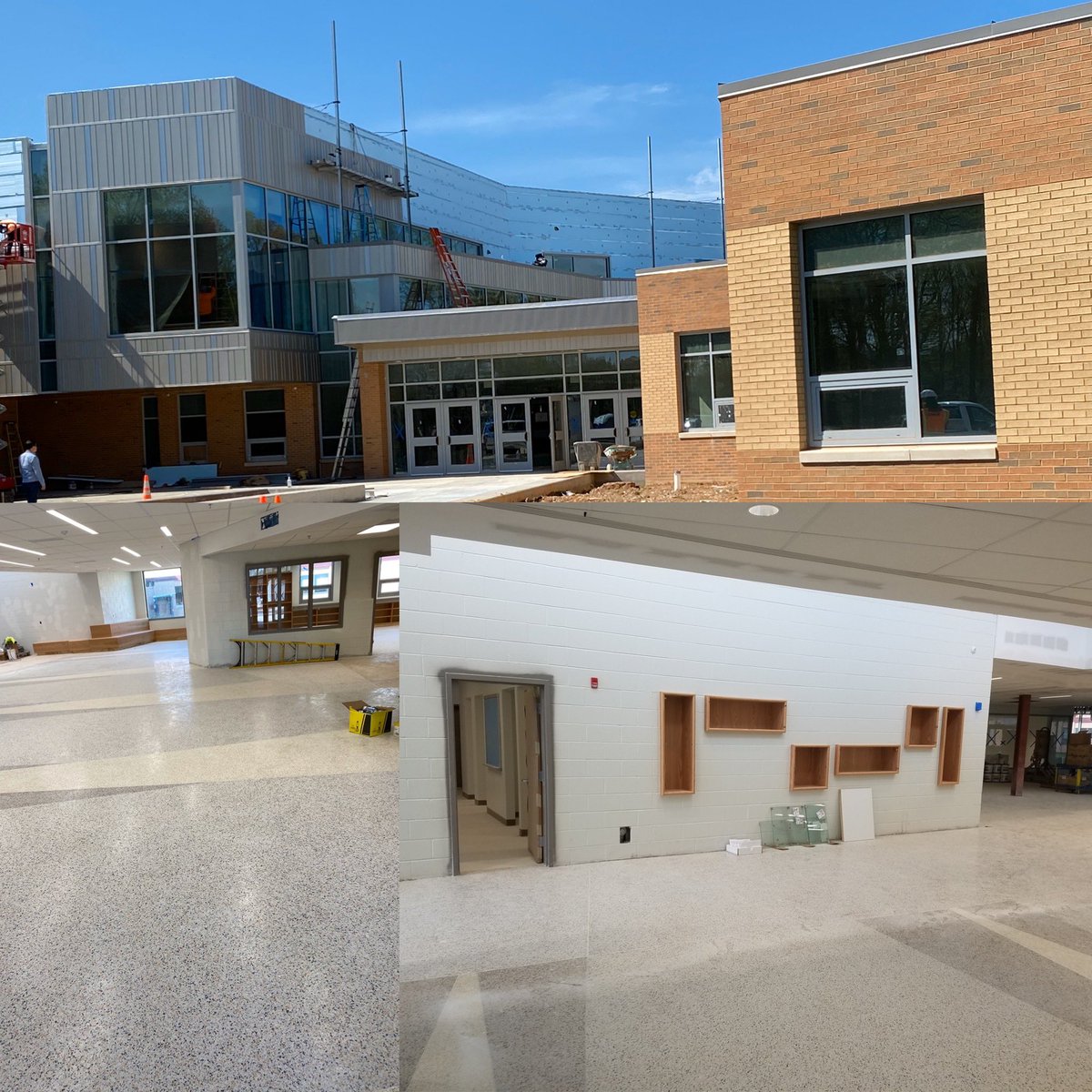 Our new main entrance is getting close to completion!  Can’t wait to see the finished product!