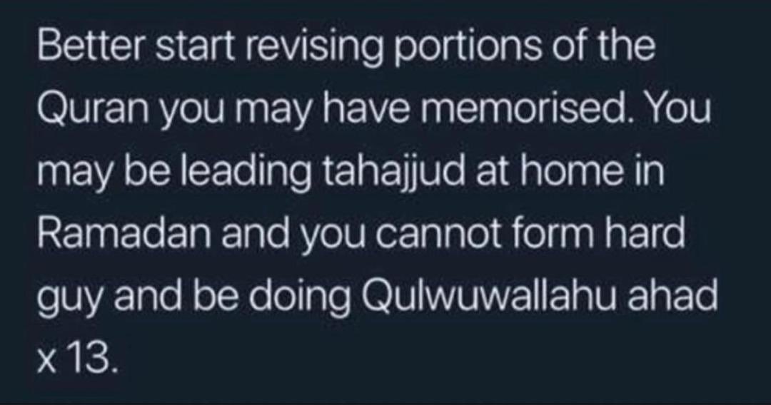 bizzleosikoya's tweet photo. All my Muslim brothers https://t.co/9RWMrpXz8B