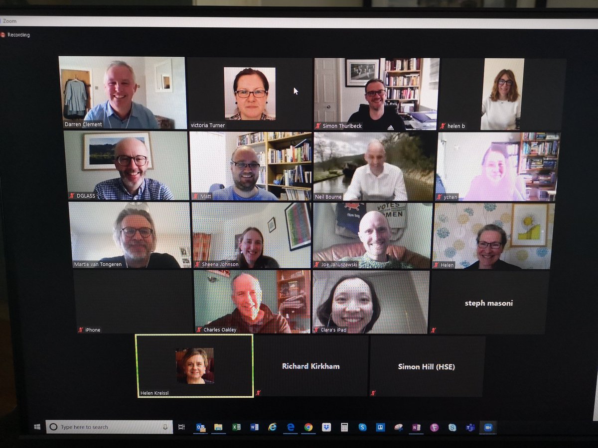 VickyLBTurner's tweet photo. Great meeting today with the @AshtonInstitute family discussing research under our themes
#healthandsafety #health #SaferInfrastructures #WorkplaceStressAndWellbeing #ResilienceinComplexSystems #DigitalisationOfWork #SocialChangeAndAgeing https://t.co/64enbaRQeg