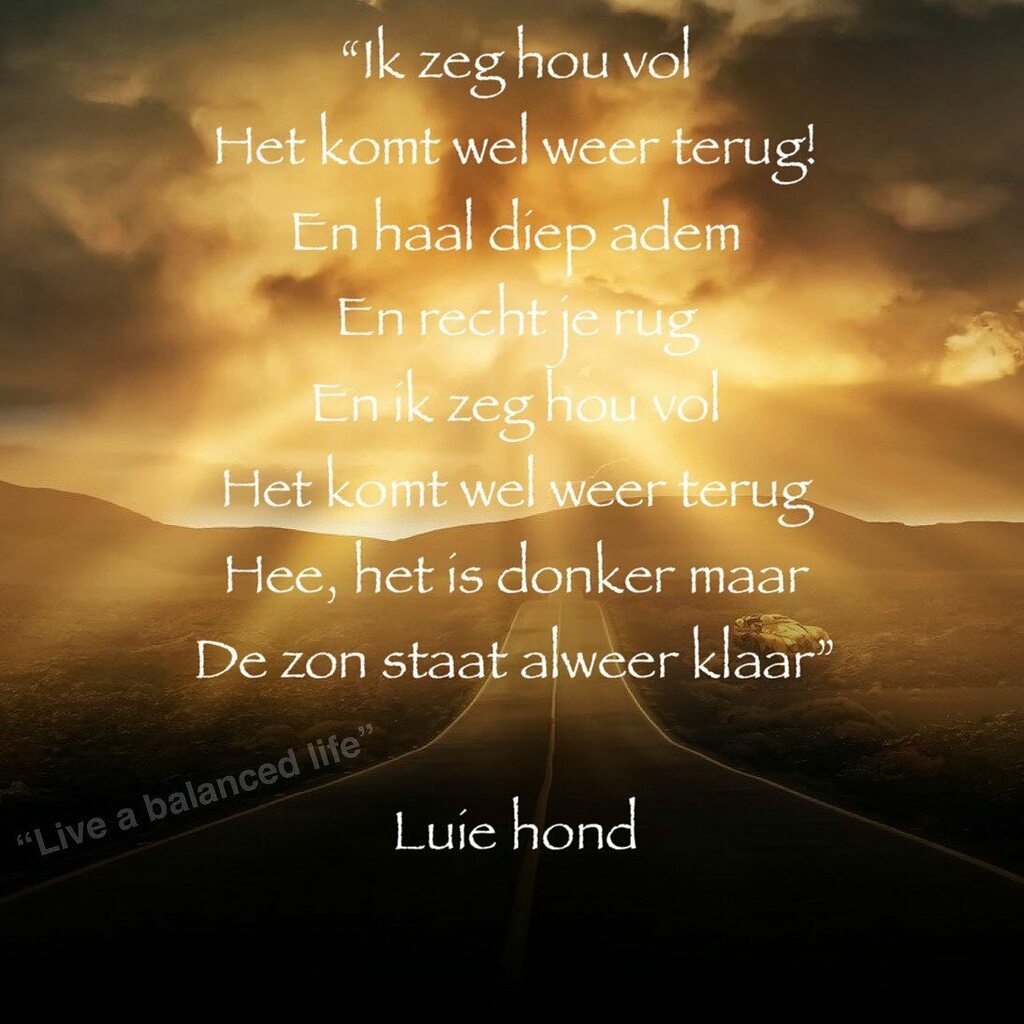 Fysiobalance's tweet photo. Ik zeg hou vol
Het komt wel weer terug!
En haal diep adem
En recht je rug
En ik zeg hou vol
Het komt wel weer terug
Hee, het is donker maar
De zon staat alweer klaar
.
.

#fysiobalance #fysiotherapie #dryneedling #manueletherapie #shockwave #fysiotape #e… https://t.co/19yYe8DNyh https://t.co/7npDMFj8Ke