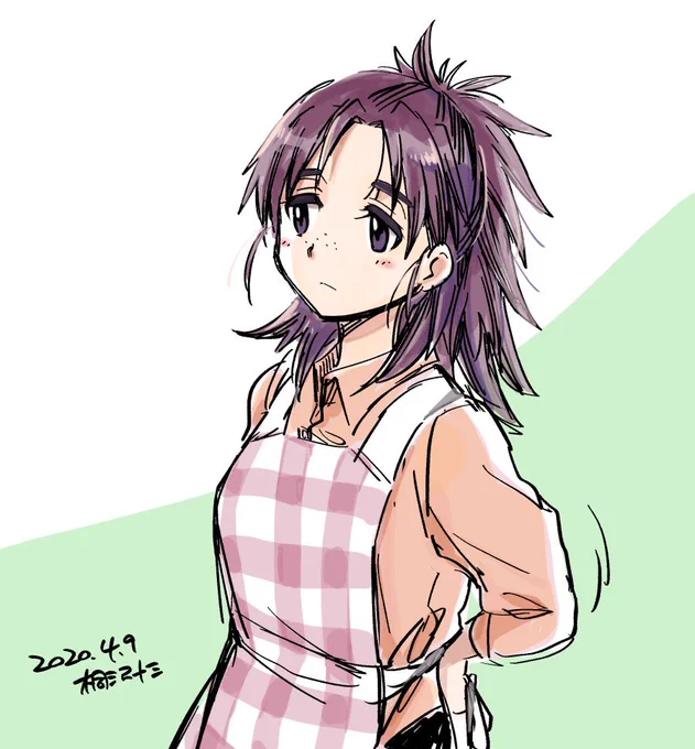 仕立て屋にいる幼馴染み。 
