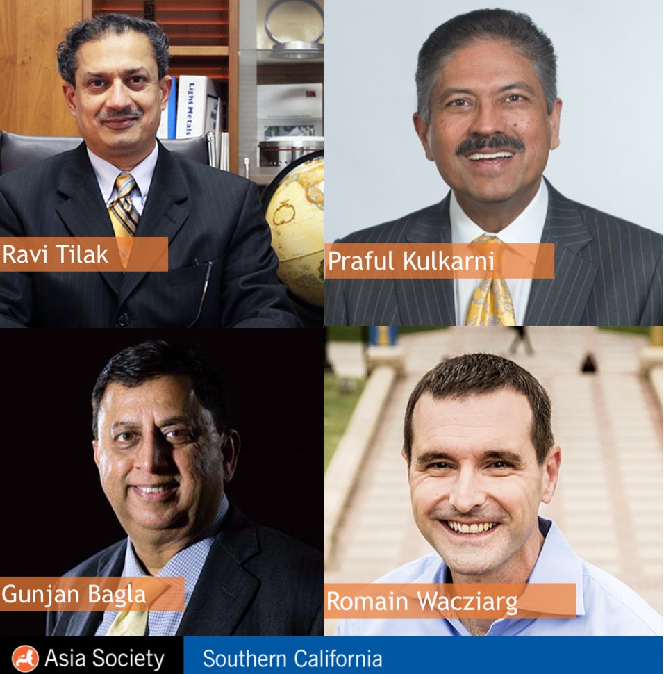 asiasocietyLA's tweet photo. LIVE WEBINAR: Wednesday, April 8, 6-7:00 p.m. PT, Register for ZOOM webinar in the link in our bio!
.
Join experts Romain Wacziarg, Ravi Tilak, Praful Kulkarni for the panel discussion, “The U.S.-India Economic Partnership in the Era of America First and India First”, on the... https://t.co/TtmatmyVVa