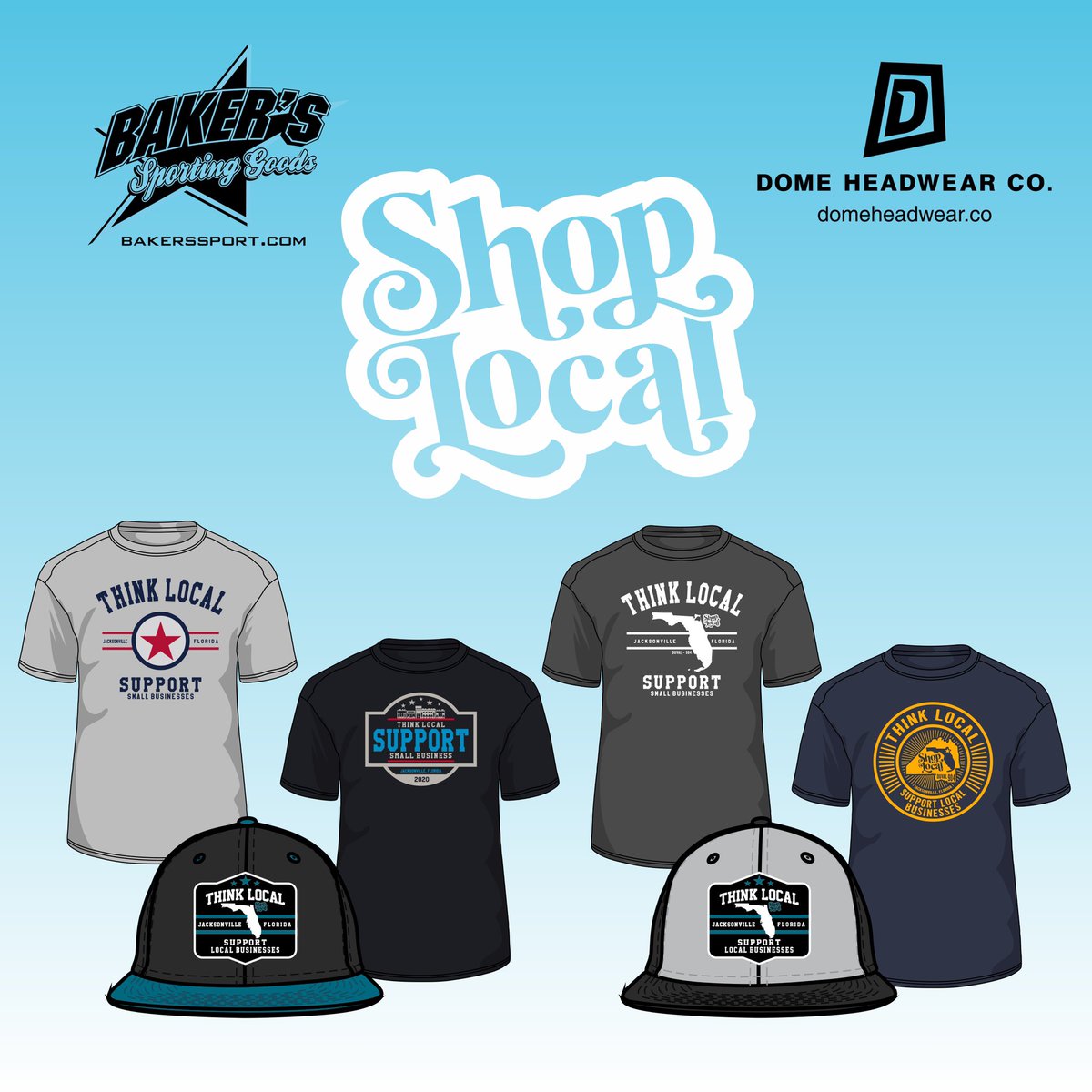 Baker's Sports (@bakerssports) on Twitter photo <a href="/BakersSports/">Baker's Sports</a> and <a href="/domehats/">DOME Headwear Co.</a> need your help supporting our community during this tough time!
A portion of every purchase will be donated to the athletics programs <a href="/DuvalSchools/">DCPS</a> ! ⚾️🏀🥎🏈⚽️
👀 ----> …rt-supportlocalbusiness.itemorder.com/sale <a href="/BakersSports/">Baker's Sports</a> and <a href="/domehats/">DOME Headwear Co.</a> need your help supporting our community during this tough time!
A portion of every purchase will be donated to the athletics programs <a href="/DuvalSchools/">DCPS</a> ! ⚾️🏀🥎🏈⚽️
👀 ----> …rt-supportlocalbusiness.itemorder.com/sale